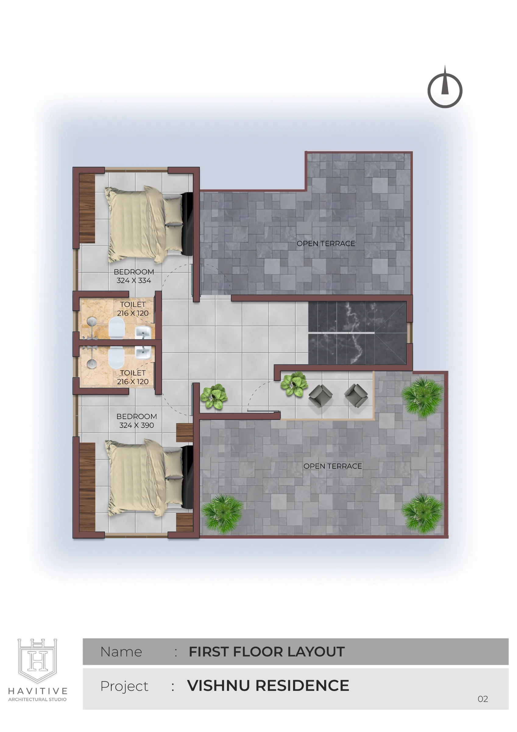 FIRST FLOOR PLAN plan