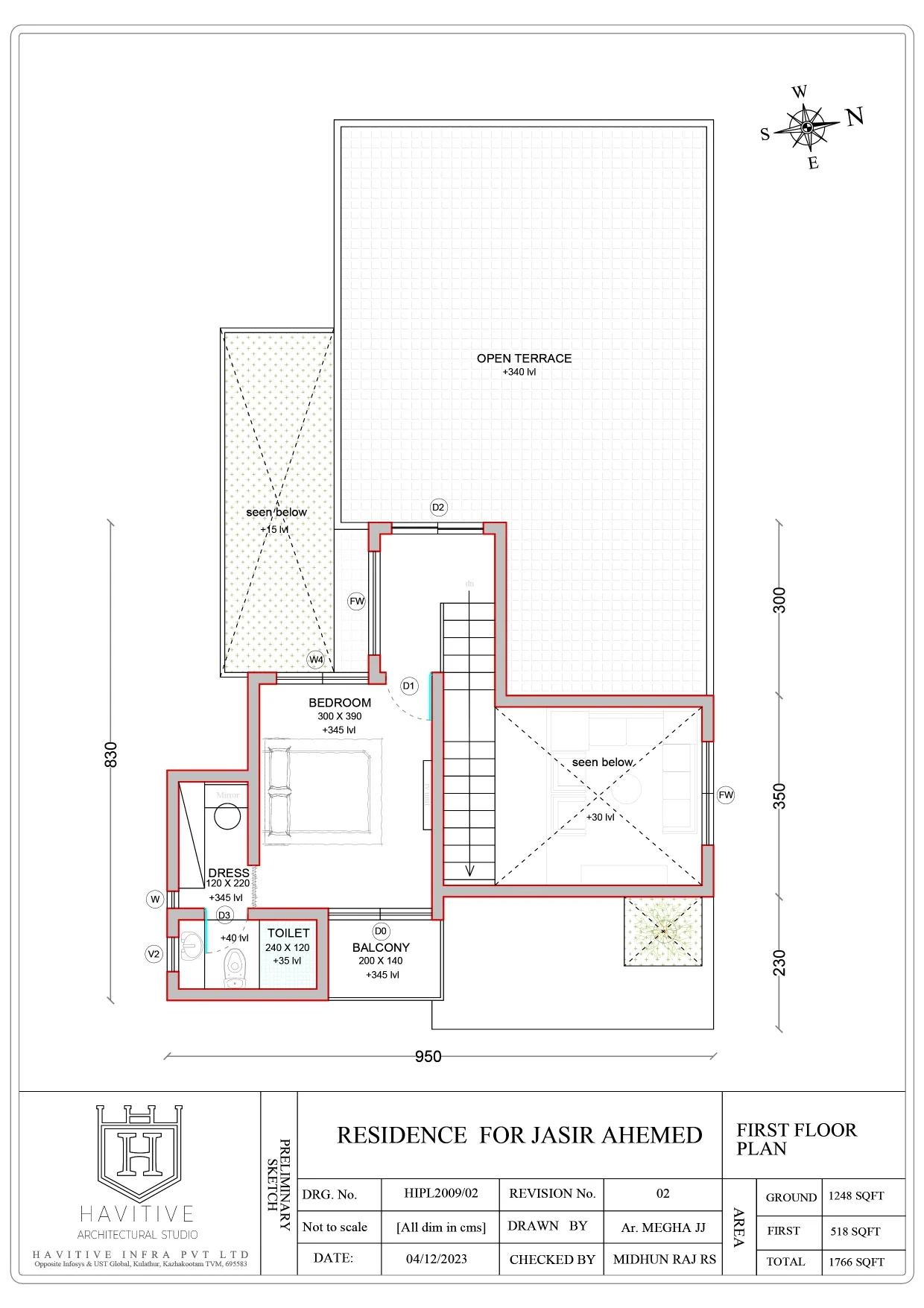 FIRST FLOOR PLAN plan